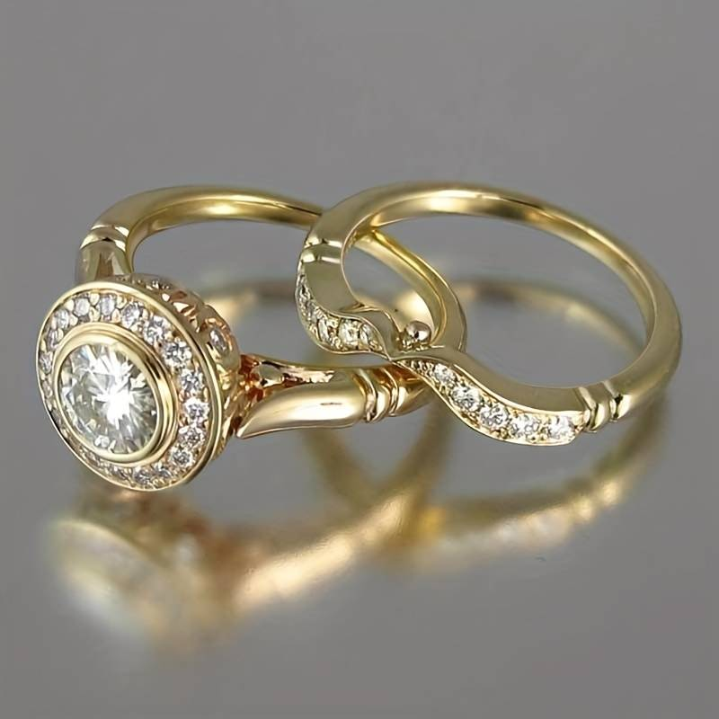 Angelique Vintage ring met zirkonia