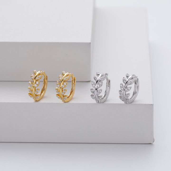 Elegante 5A Zirkonia Zilveren Oorbellen